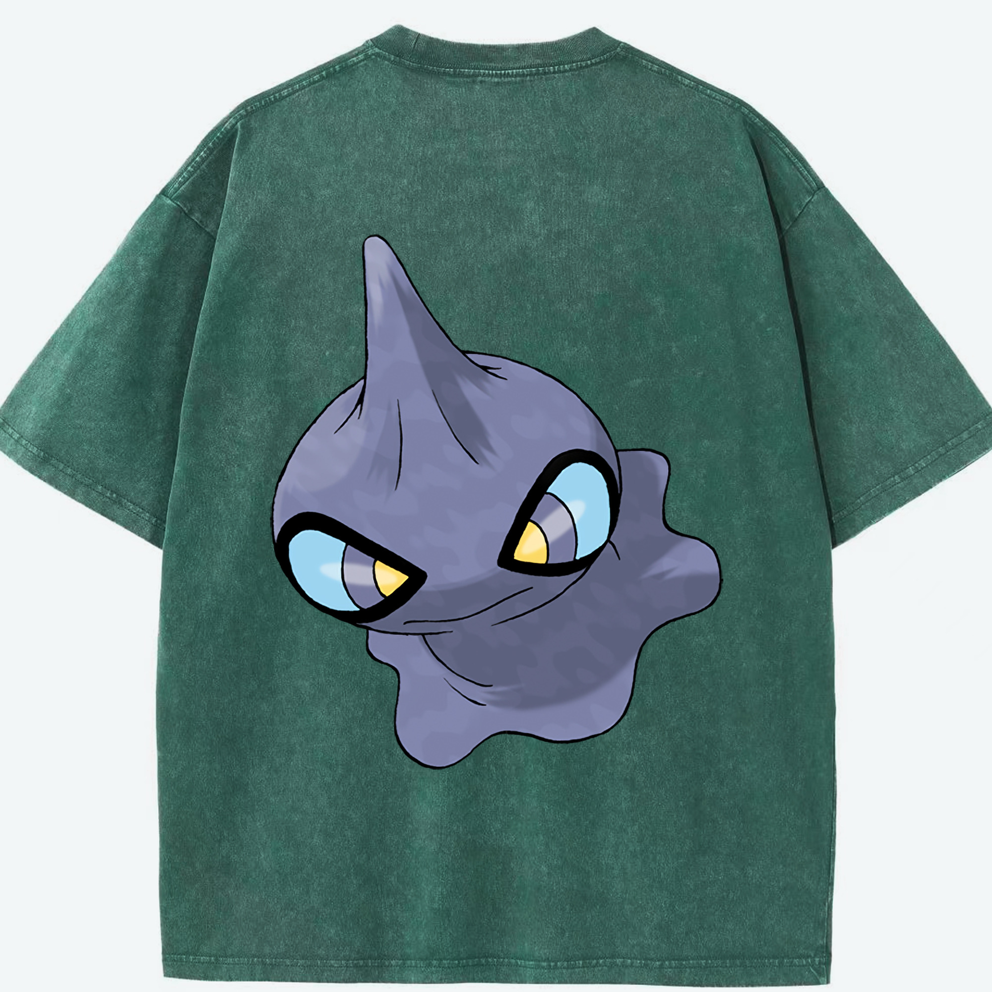 （画像用） ポケットモンスター Pokémon 綿100% ヴィンテージ風 半袖Tシャツ（背面プリント）